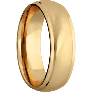 14K Yellow Gold with Anglesatin , Polish Finish