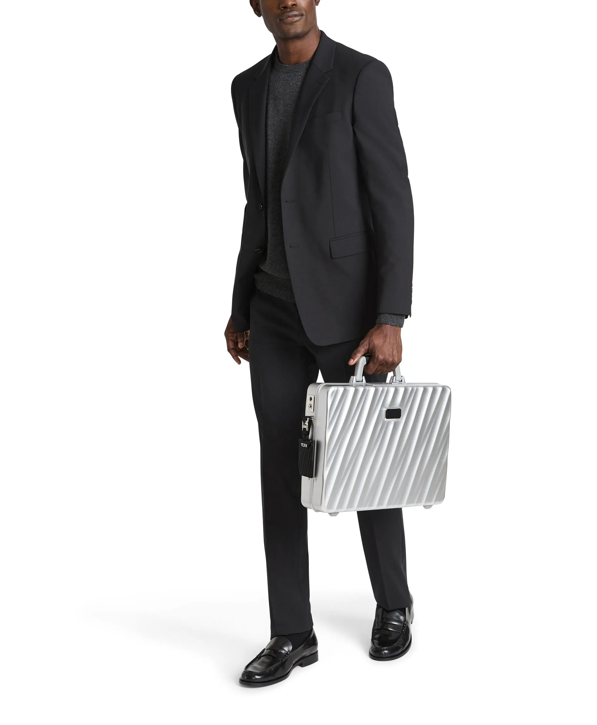 19 Degree Aluminium Briefcase - Silver
