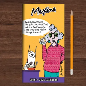 2025-2026 Maxine Small Monthly Pocket Planner