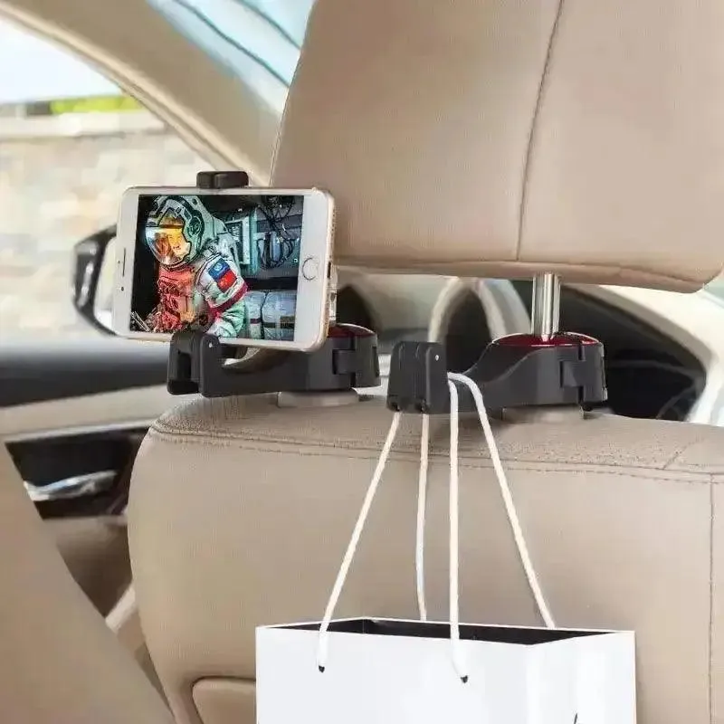 2in1 car hook & phone holder