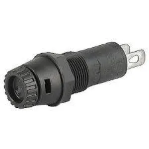 3101.0025 FPG2, Fuse Holder FPG2 Pnl Mnt Slotted Cap/Fingergrip