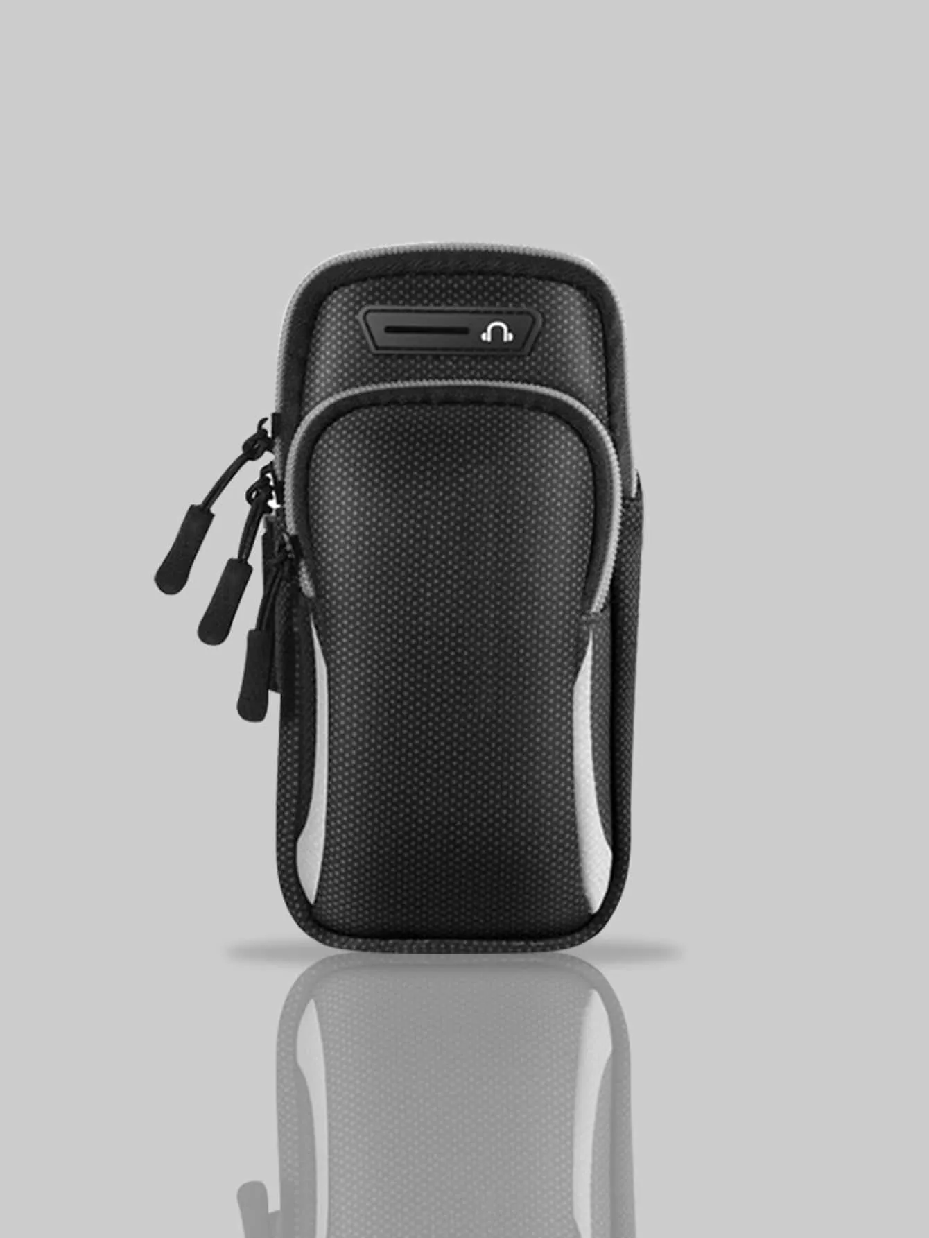 6.5 Inch Color Block Outdoor Phone Arm Bag - FD