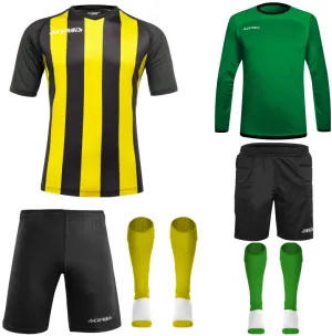 ACERBIS JOHAN SS KIT BUNDLE BLACK YELLOW