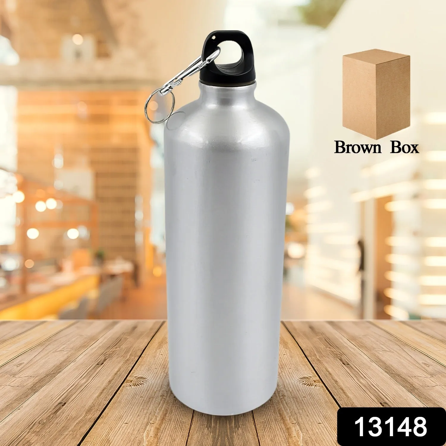 Aluminium Sports Water Bottle, 1 Pc (Capacity 750 ML Approx)