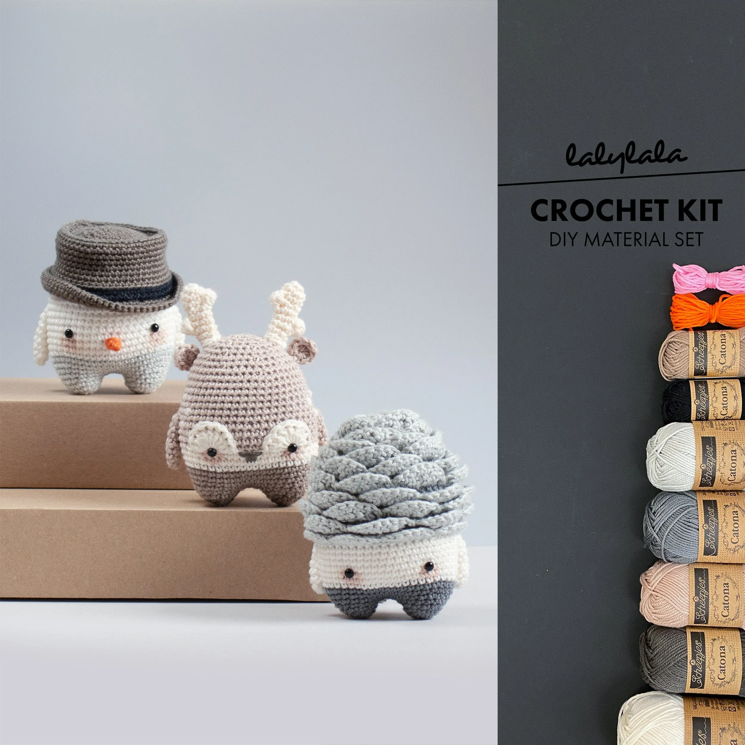 Amigurumi Crochet Kit . Winter