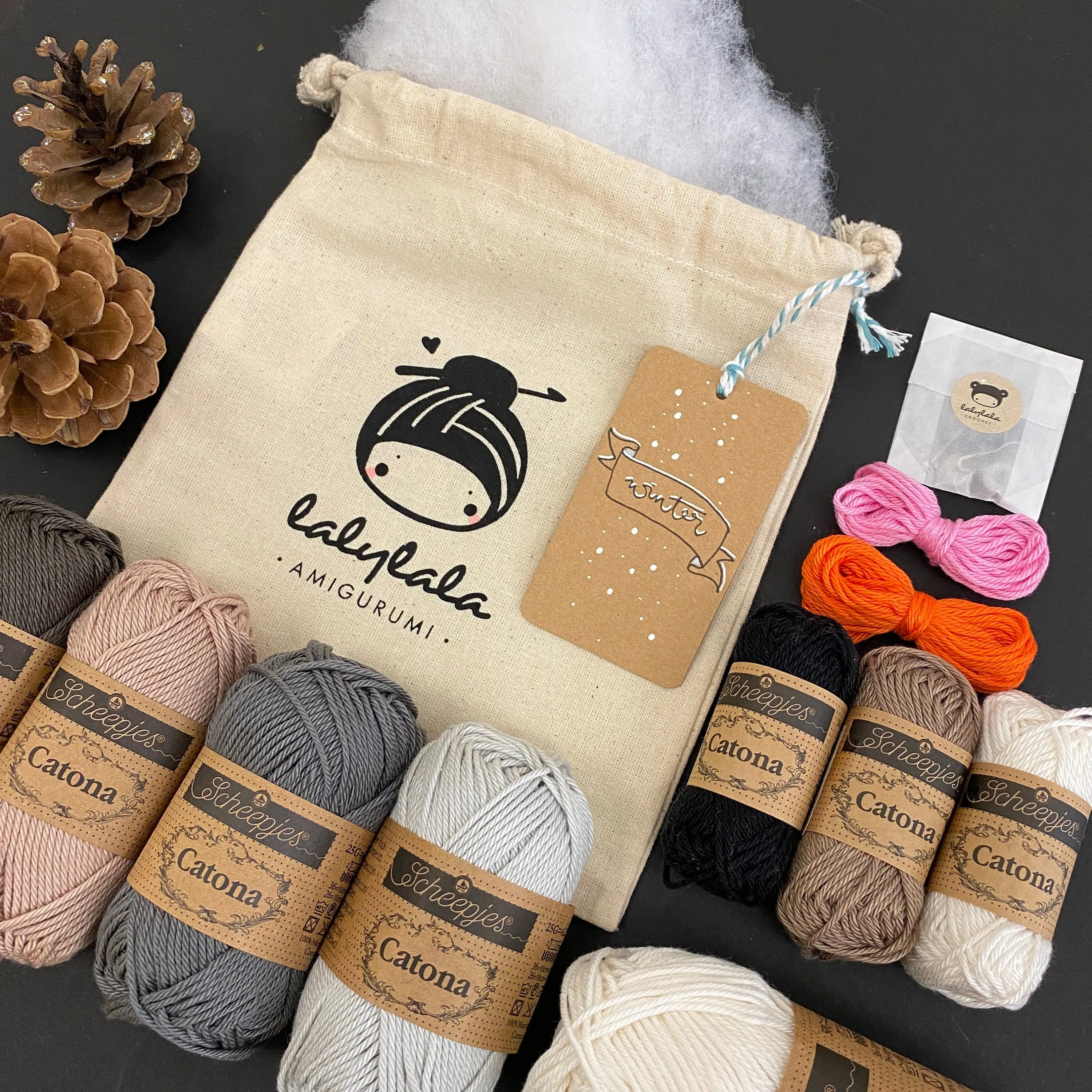 Amigurumi Crochet Kit . Winter