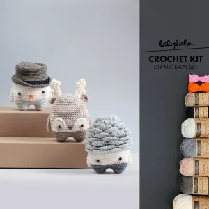 Amigurumi Crochet Kit . Winter