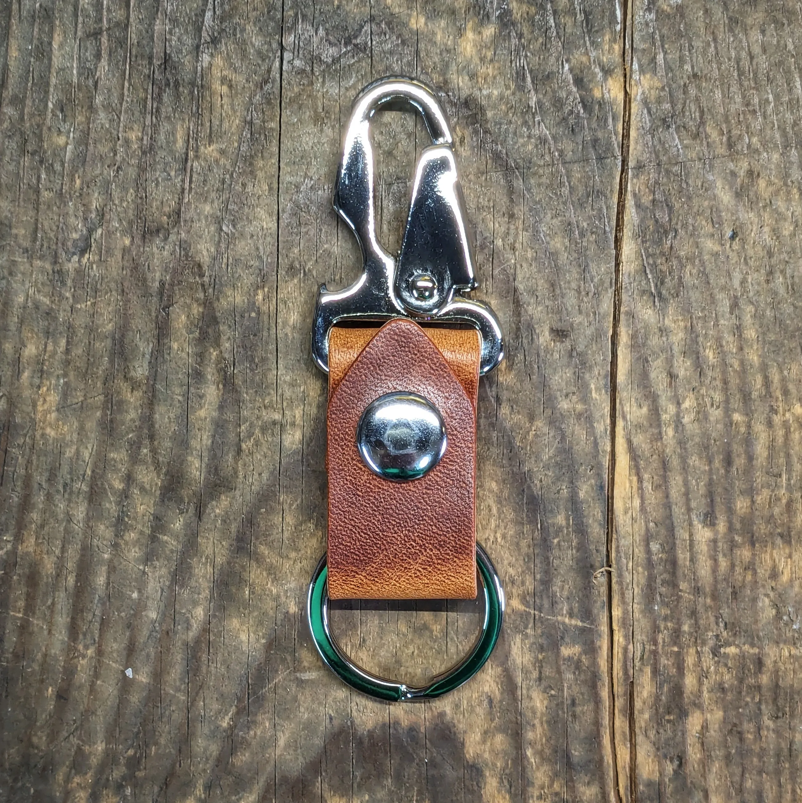 Appalachian Bottle Opener - Personalized Leather Key Chain