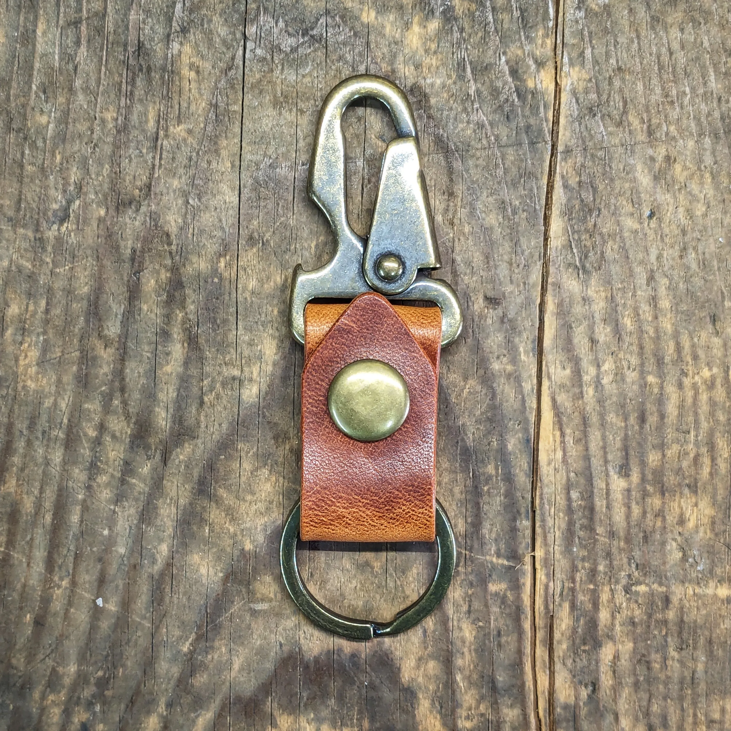 Appalachian Bottle Opener - Personalized Leather Key Chain