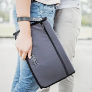 ARCH Nappy Clutch - Grey / black