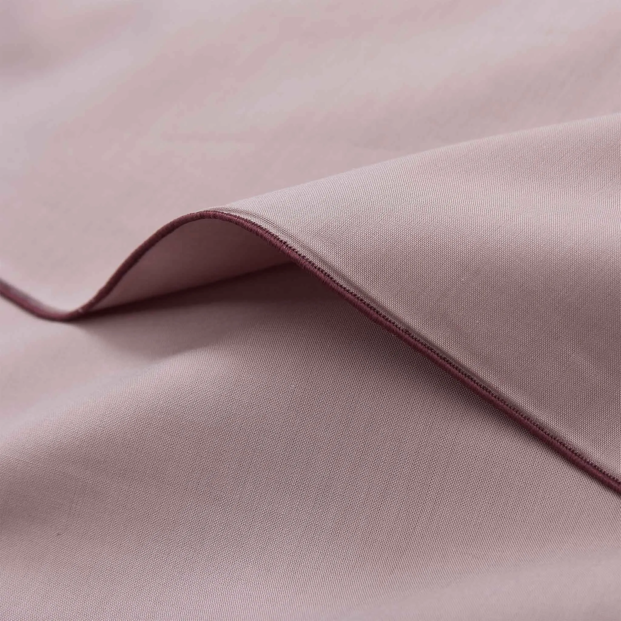 Areias Percale Bed Linen [Taupe/Dark taupe]