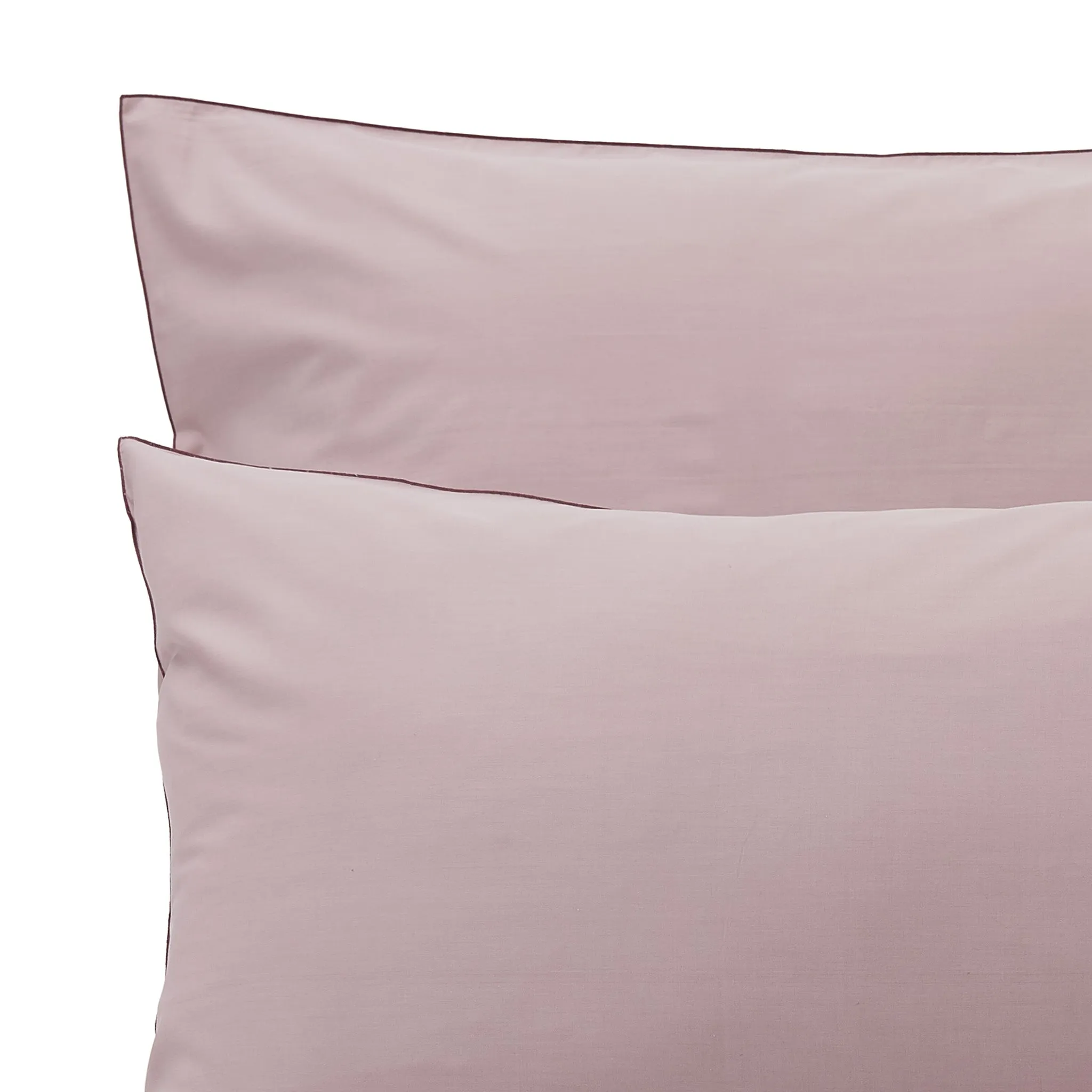 Areias Percale Bed Linen [Taupe/Dark taupe]