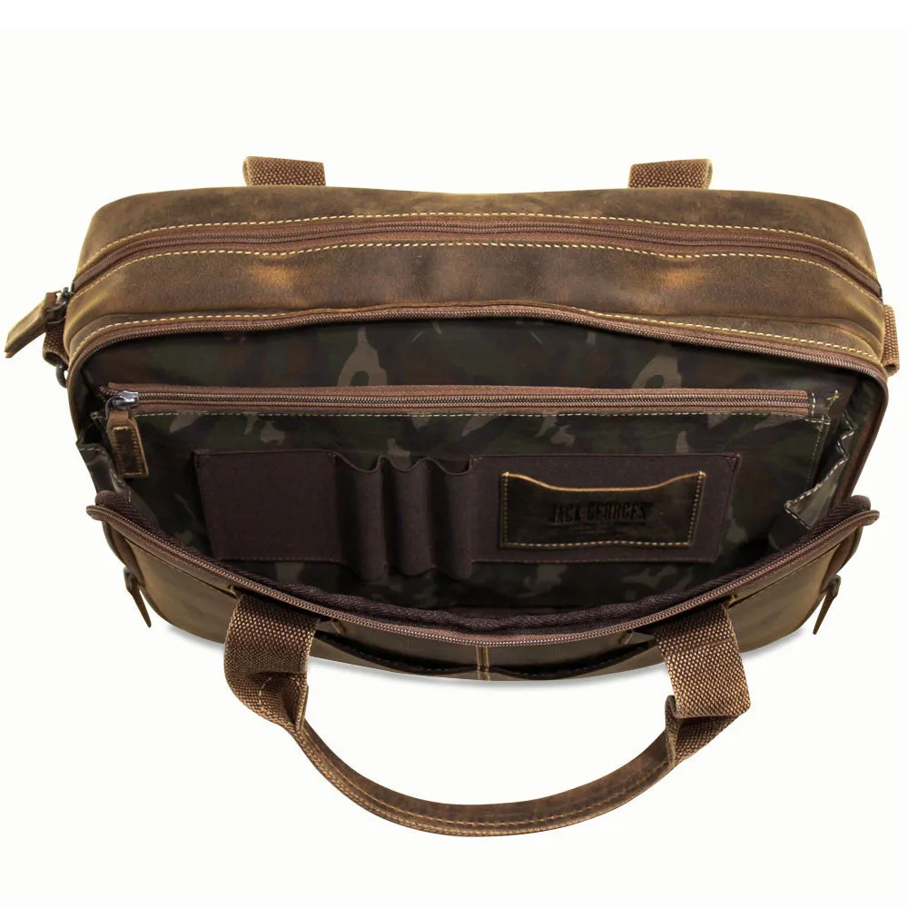 Arizona Zippered Briefcase #A4230
