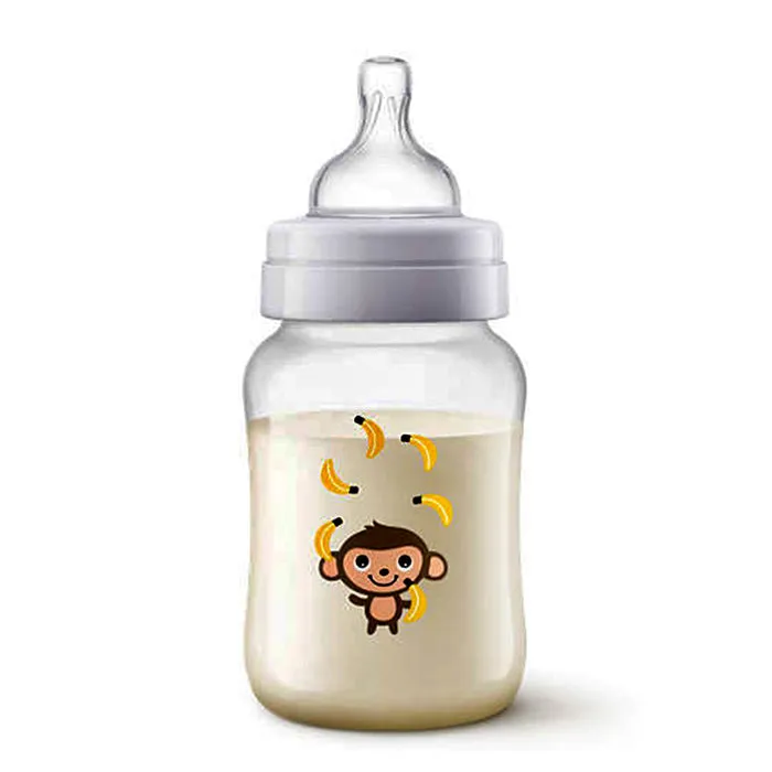 AVENT Classic PP Deco Bottle 260ml PK1 Monkey SCF574/11