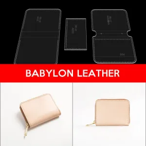 BABYLON™ Multi-Card Slot Wallet Leathercraft Pattern XBC-22
