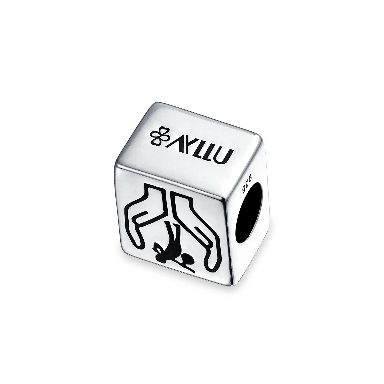 Bead Charm Solidarity Travel Diversity Immigrants Helping Hands Support Silver