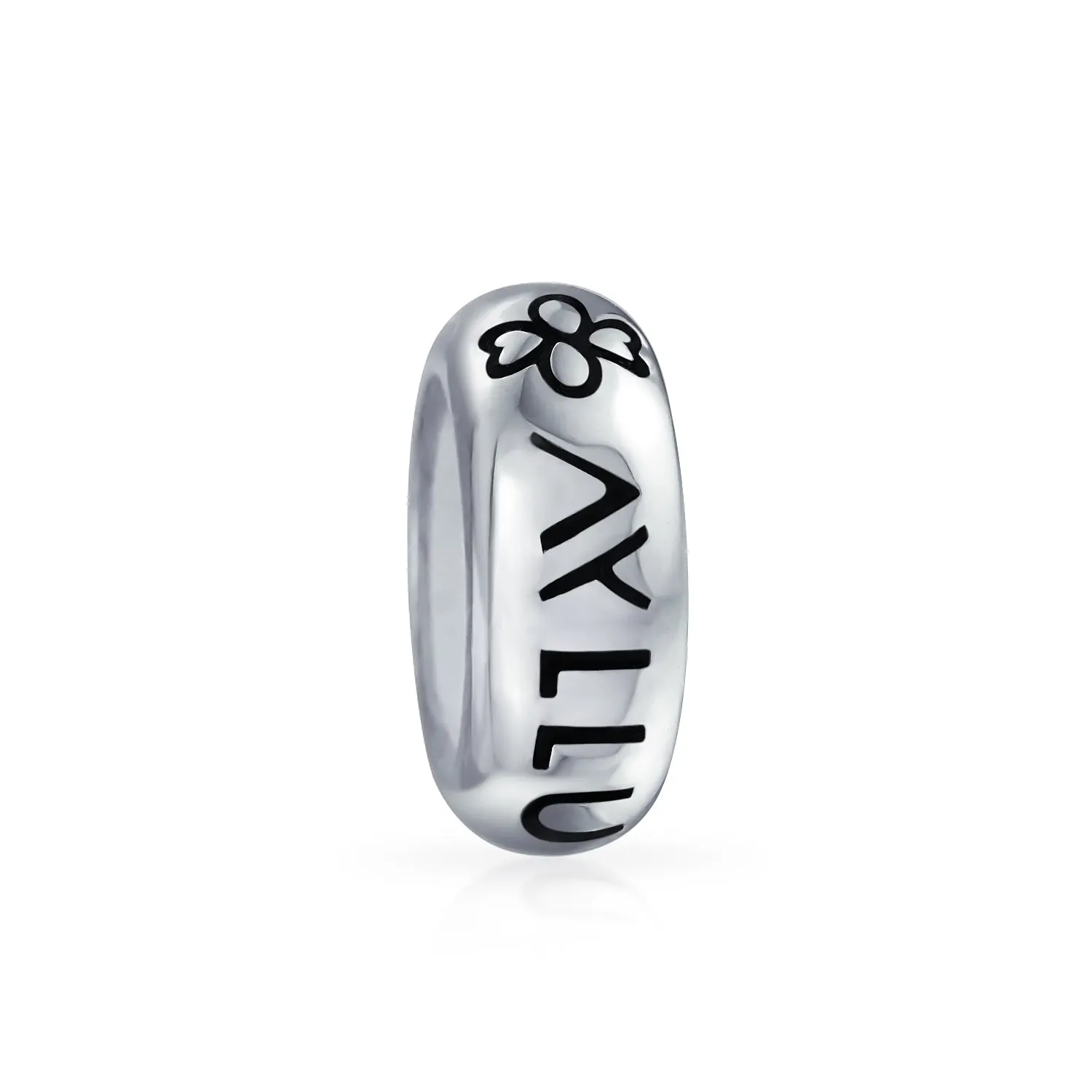 Bead Charm Solidarity Travel Diversity Immigrants Helping Hands Support Silver