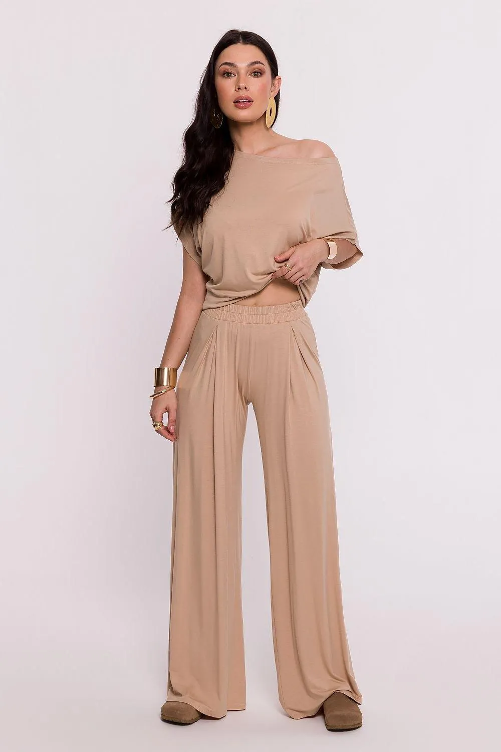 BeWear Women's Luxurious Viscose Knit Trousers