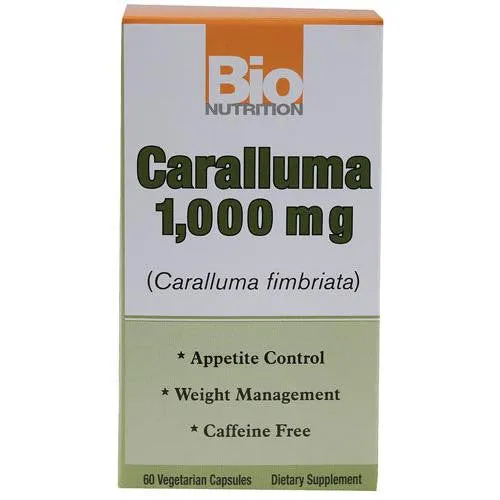 Bio Nutrition Caralluma - 1000 Mg - 60 Vegetarian Capsules
