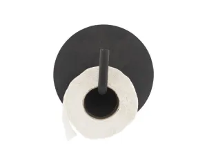 Black Aluminium Toilet Paper Holder