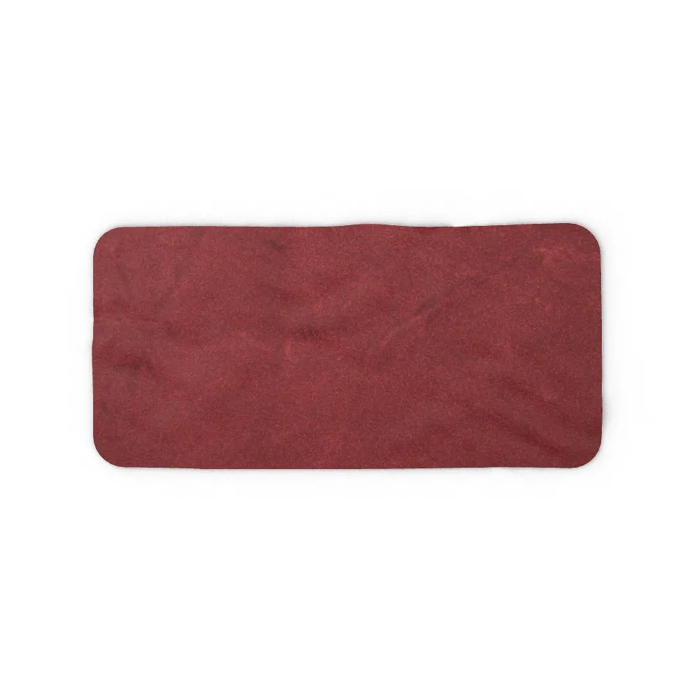 Blanket Scarf - Textured Red