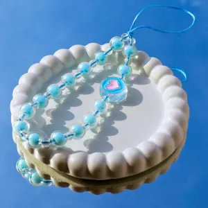 Blue Heart Kawaii Phone Charms