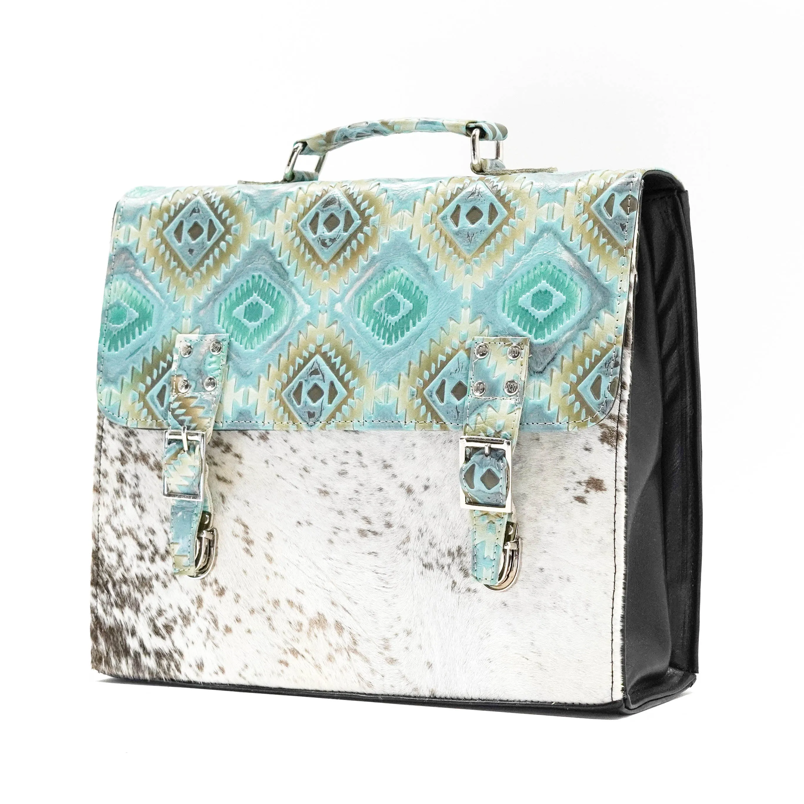 Briefcase - Longhorn w/ Royston Aztec