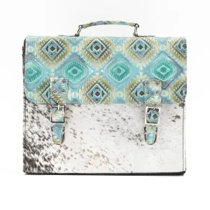 Briefcase - Longhorn w/ Royston Aztec