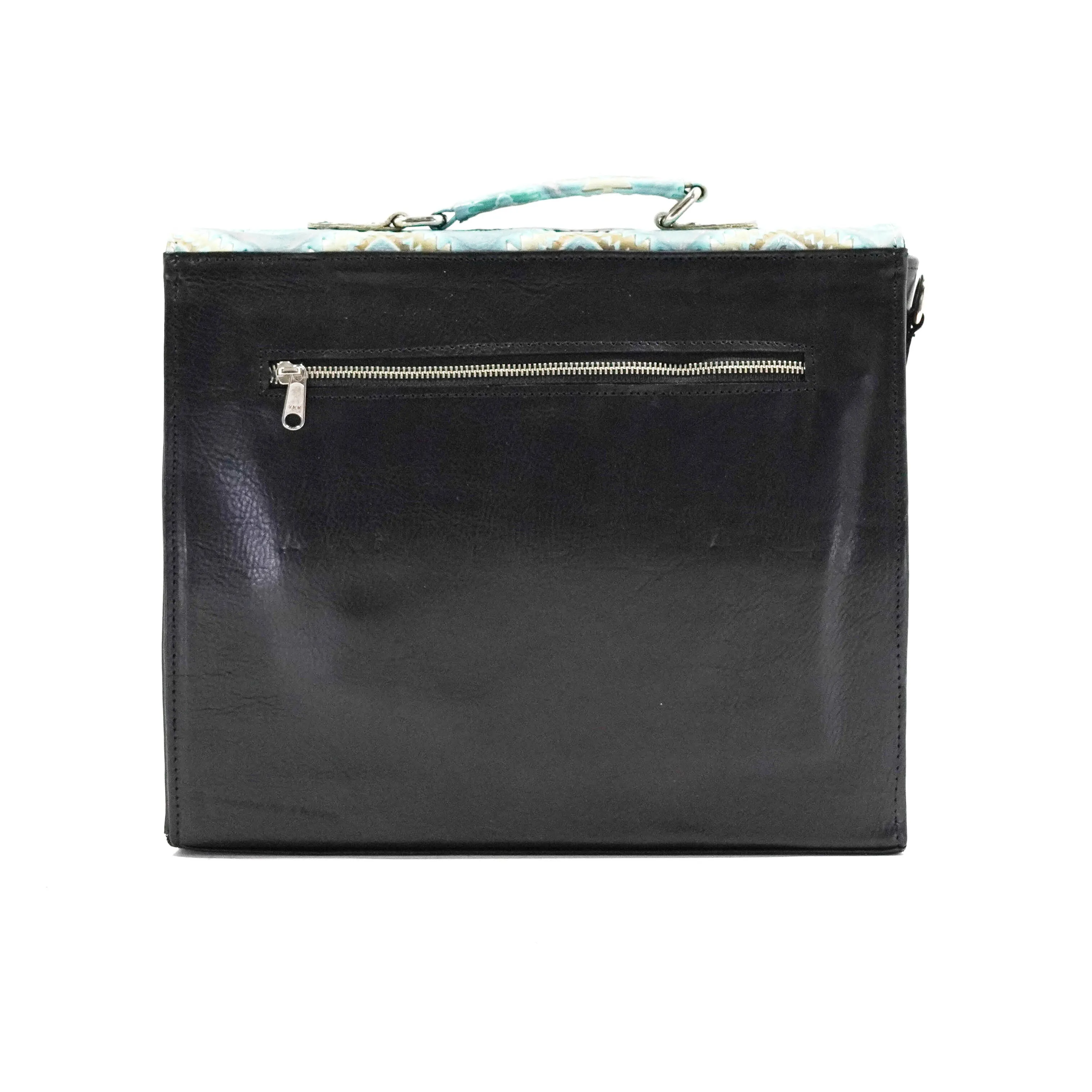 Briefcase - Longhorn w/ Royston Aztec
