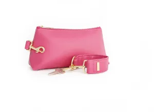 Bright Pink SIGNATURE 2-Piece KEYPIT Set • Wristlet