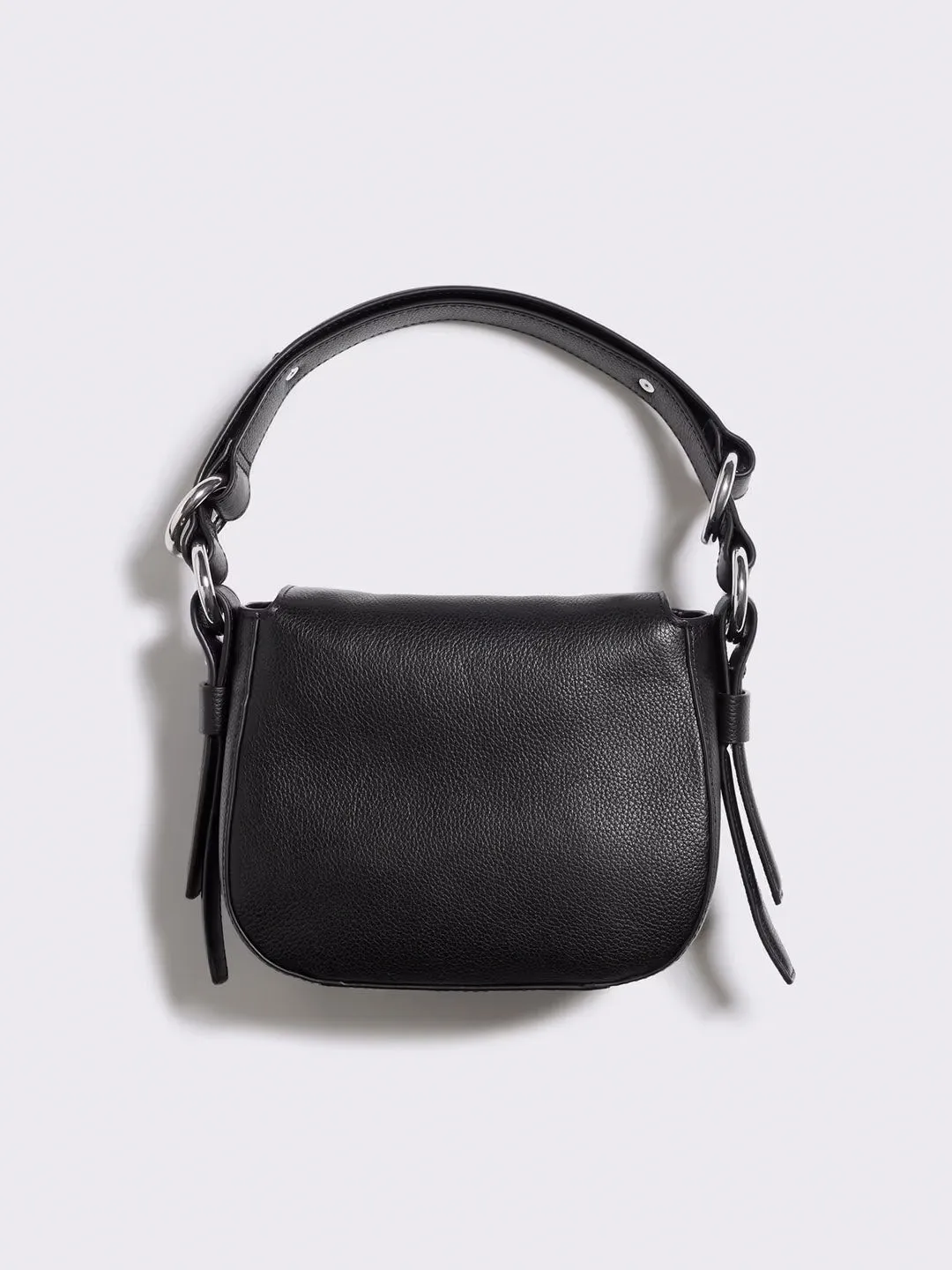 Bud Leather Bag Mini - Black