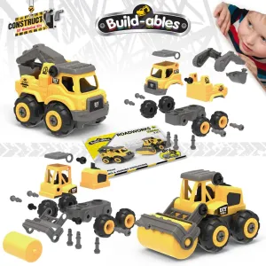 Build-ables - Roadworks Vehicles 2 in 1