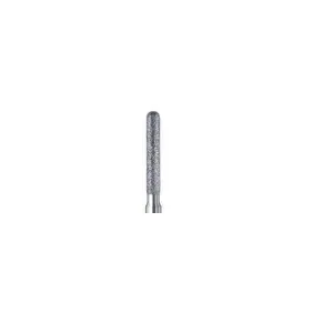 Busch #842R Cylinder Bur, LONG ROUNDED - Diamond Coated / 2.35mm Shaft
