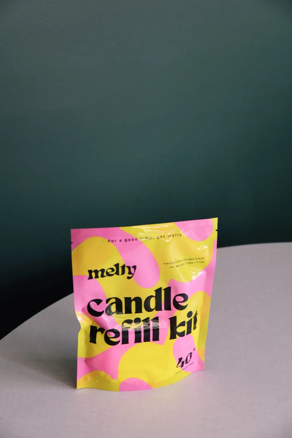 Candle Refill Kit - Almond Milk, Vanilla & Amber | Cozy Fragrance