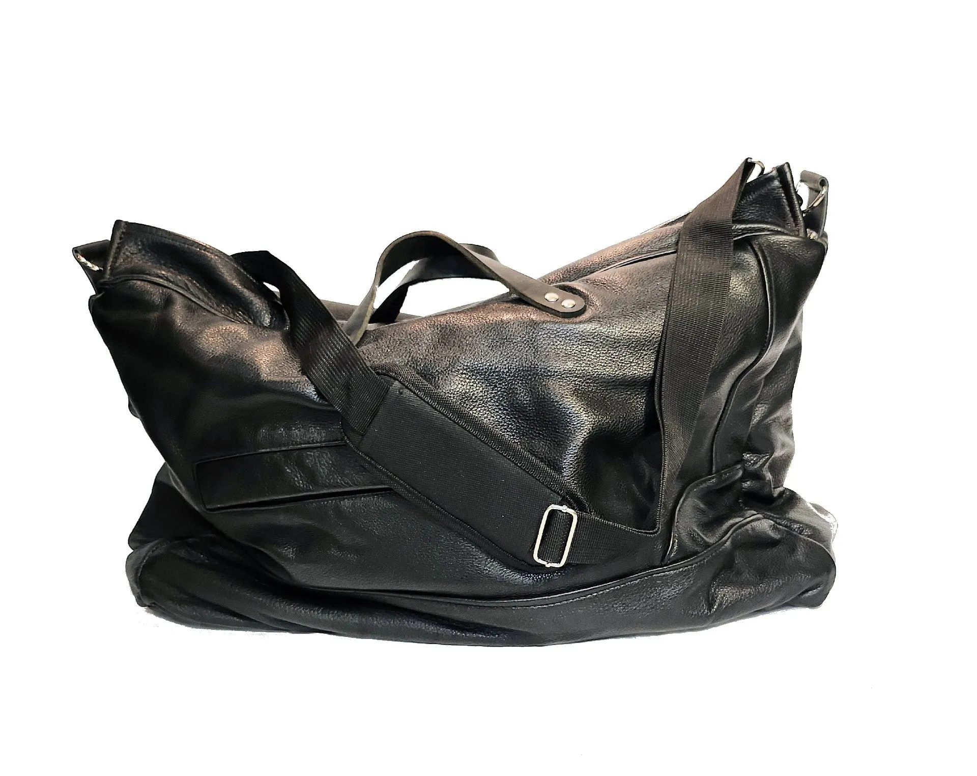 Casey Weekender Black Jacket Bag