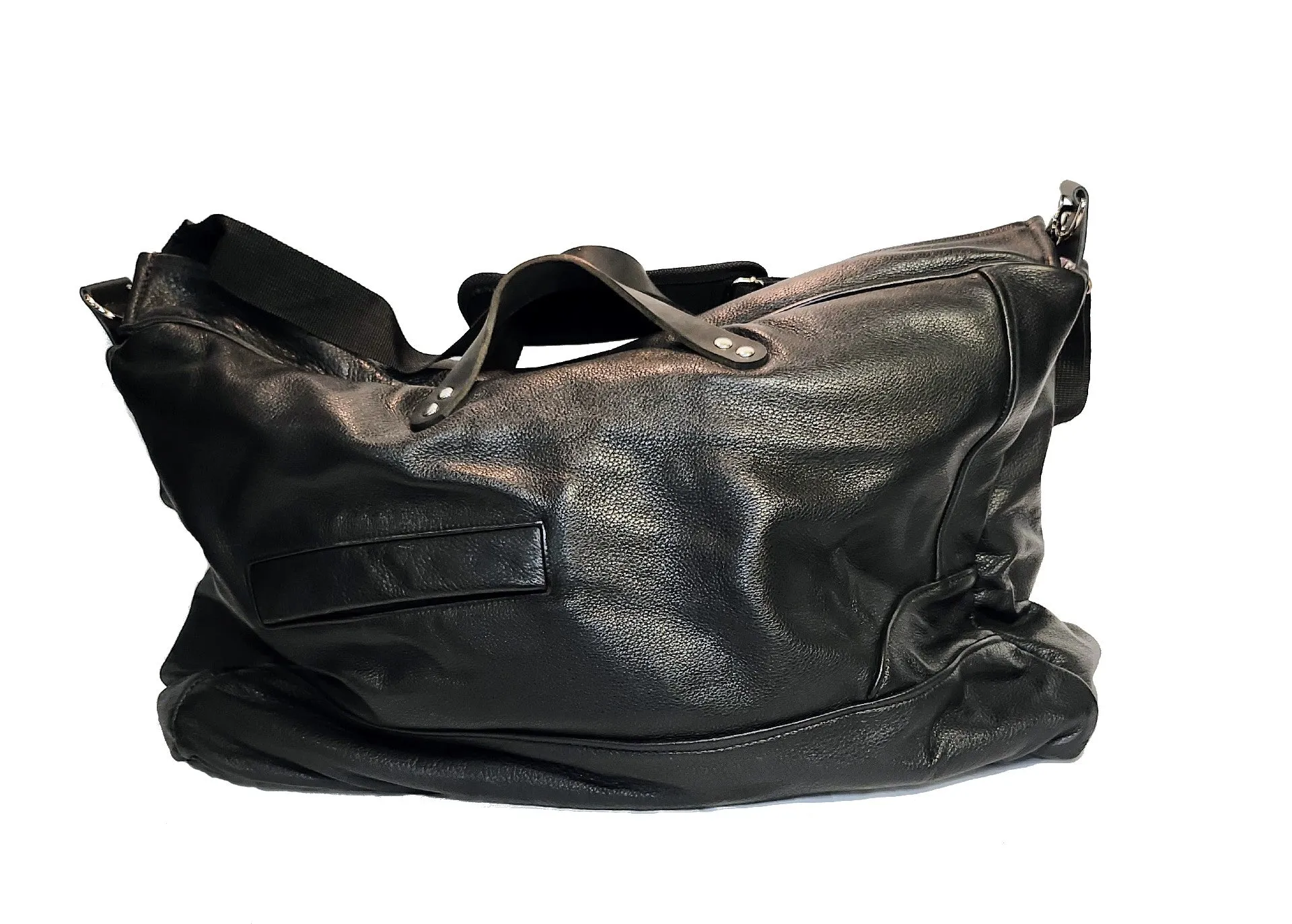 Casey Weekender Black Jacket Bag