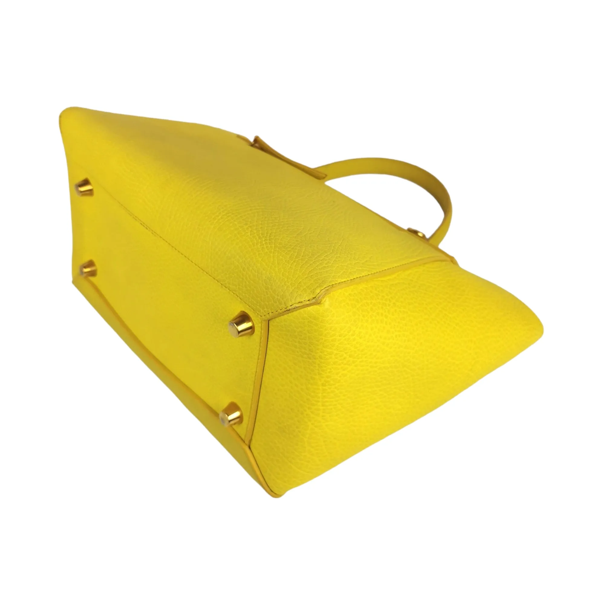 Celine Belt Bag Mini Yellow Calfskin