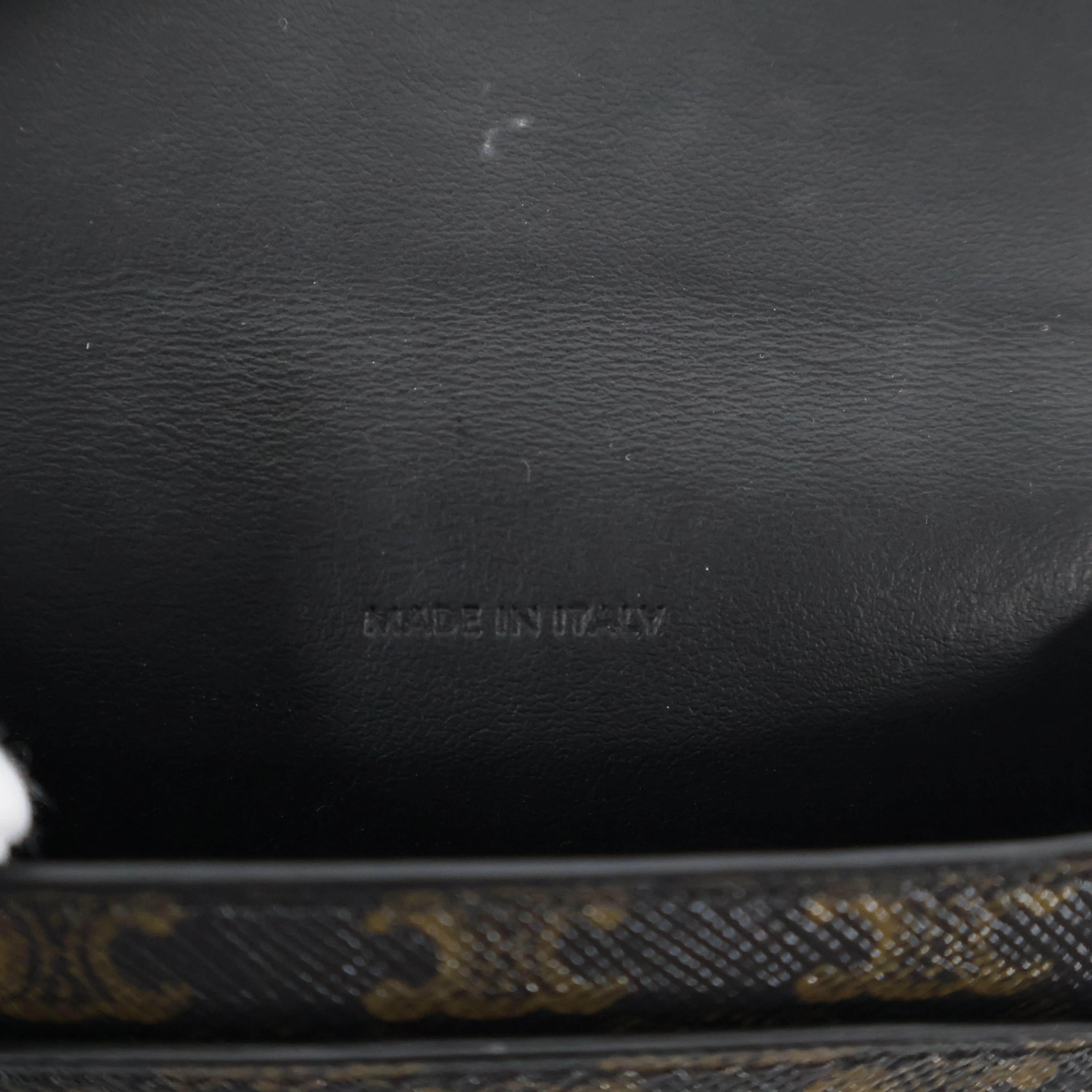 Celine Phone Holder Triomphe Black