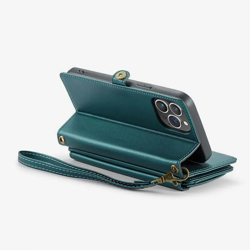 Cellphone Bag Wallet for Samsung Z Fold 3/4/5 RFID Blocking Crossbody Purses Clutch