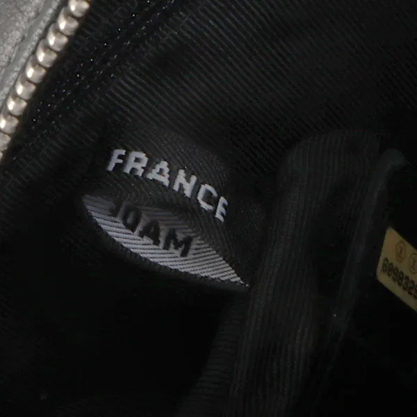 Chanel Around 2000 Made Cc Mark Stitch Top Handle Bag Mini Black