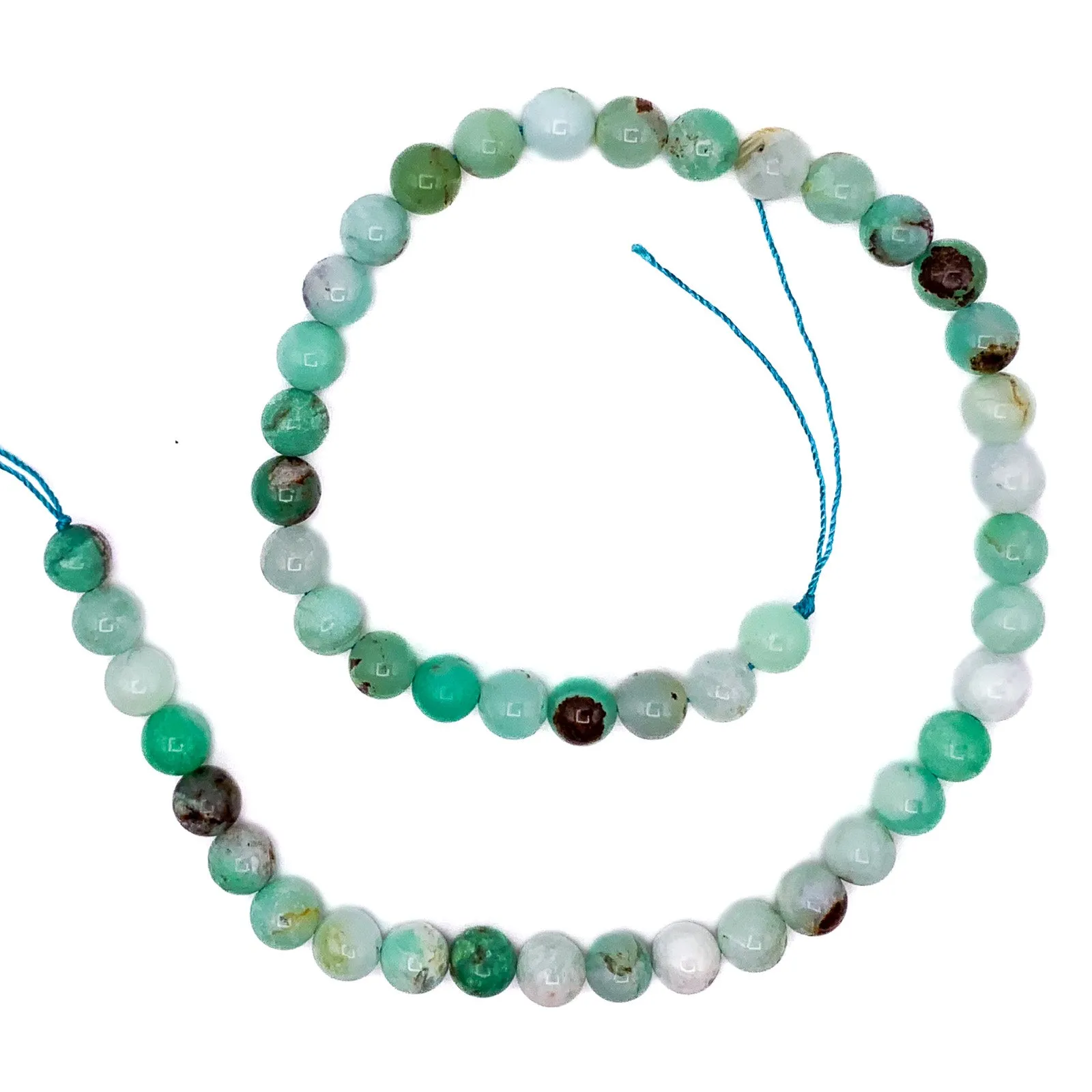Chrysoprase 8.5mm Smooth Rounds Bead Strand