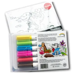 COLOUR ME MATS  Puzzle Mat Starter Pack w/ 6pc Markers (Single Pack)
