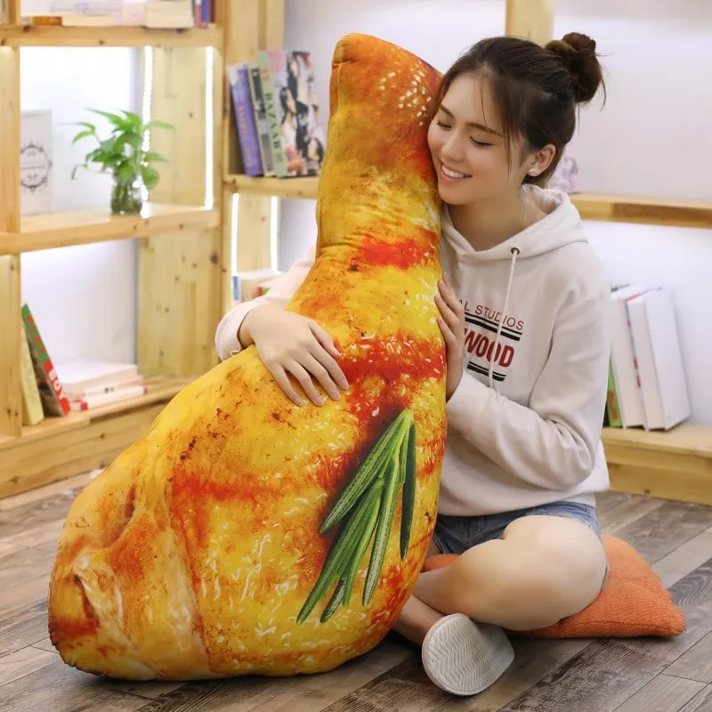 Cute Chicken leg Pillow Plush Toy