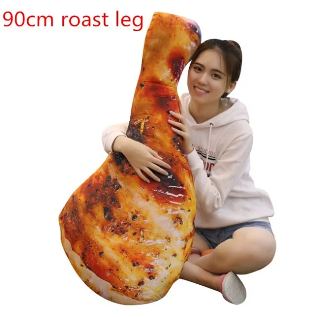 Cute Chicken leg Pillow Plush Toy