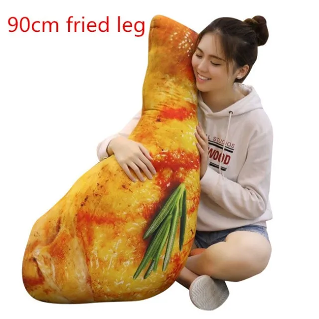 Cute Chicken leg Pillow Plush Toy