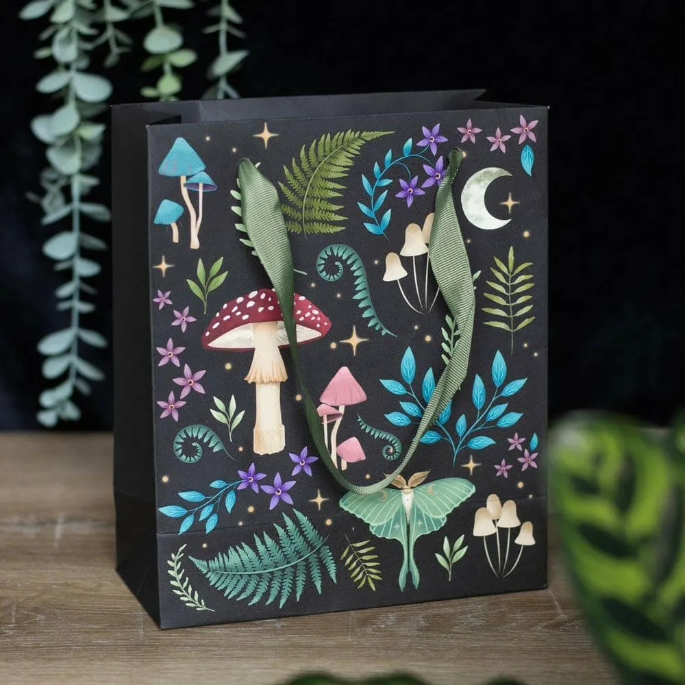 Dark Forest Print Gift Bag 23cm Medium