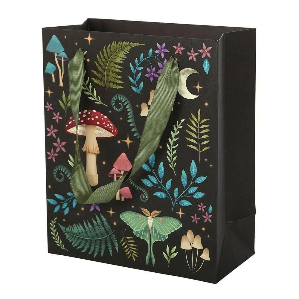 Dark Forest Print Gift Bag 23cm Medium