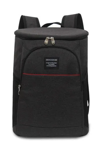 DENUONISS 20L Thermal Backpack Waterproof Thickened Cooler Bag Large Insulated Bag Shoulder Picnic Cooler Backpack