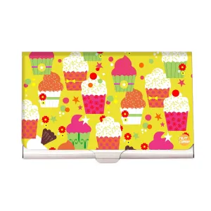 Designer Visiting Card Holder Nutcase - Cupcake Craze