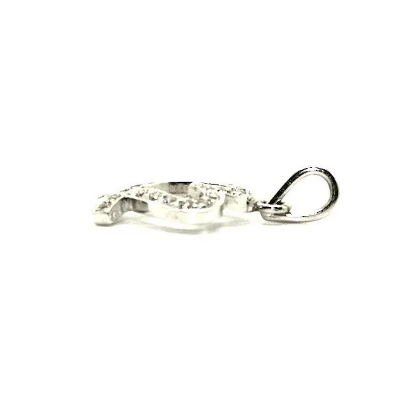 Diamond Heart Dainty Pendant Ad No.0579